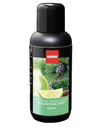 Pirties kvapo koncentratas - Harvia, kalninės pušies, bergamotės, litsea cubeba kvapo, 100 ml PIRTIES KVAPAI IR KŪNO PRIEŽIŪRA