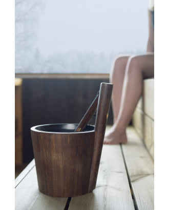 Pirties kibiras RENTO Bamboo Duo Dark PIRTIES AKSESUARAI