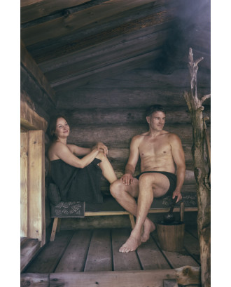 Pirties kibiras RENTO Bamboo Duo Dark PIRTIES AKSESUARAI
