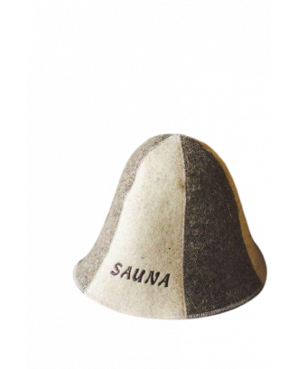 Pirties kepurė - SAUNA, 100% vilna PIRTIES AKSESUARAI