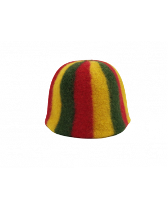 Pirties kepurė- trispalvė , 100% vilna PIRTIES AKSESUARAI
