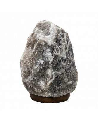 SAUFLEX Himalajų druskos lempa, natūralios fromos, 5-7 kg, pilka PIRTIES AKSESUARAI