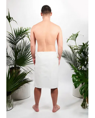 100 % natūrali pirties apranga, vyriškas sijonas, baltas PIRTIES AKSESUARAI