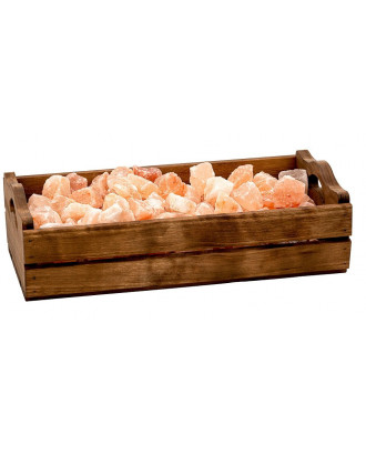 Himalajų druska tamsioje dėžutėje 420x240x130mm, 7 kg MEDŽIAGOS ĮRENGIMUI