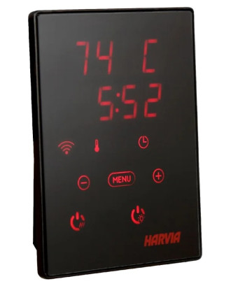 Elektrinė pirties krosnelė Harvia Cilindro Corner XE, 6,8 kW, su „Xenio“ valdymo pultu ELEKTRINĖS KROSNELĖS