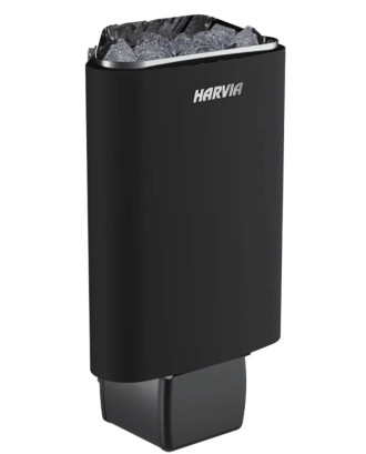 Elektrinė pirties krosnelė Harvia Delta D36E, 3,6 kW, juoda, be valdymo bloko ELEKTRINĖS KROSNELĖS