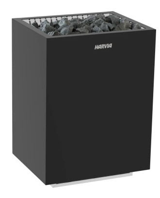Elektrinė pirties krosnelė Harvia Virta Wall, 9,0 kW, juoda, be valdymo pulto ELEKTRINĖS KROSNELĖS