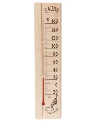 Spiritinis pirties termometras iš pušies TFA Dostmann 40.1000 PIRTIES AKSESUARAI