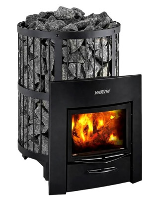 Malkinė pirties krosnis - HARVIA LEGEND 240 DUO MALKINĖS KROSNYS
