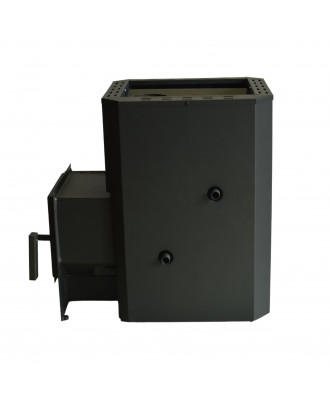 Pirties krosnelė Skamet - P -220BPGL Vandens šildytuvas - dešinėje MALKINĖS KROSNYS