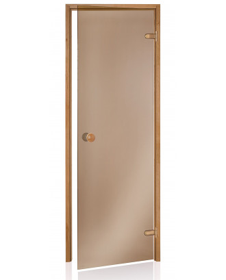 Pirties durys Ad standart, termo drebulė, bronza 80x190cm PIRTIES DURYS