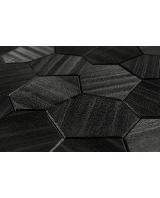 Dekoratyvinė apdailos plokštė Royal Thermo Black, abachi PIRTIES MEDIENA